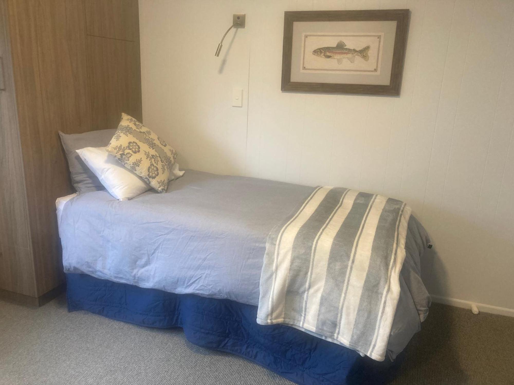 Anglers Adventure Paradise Cabin Bnb Wifi Parking Turangi Extérieur photo